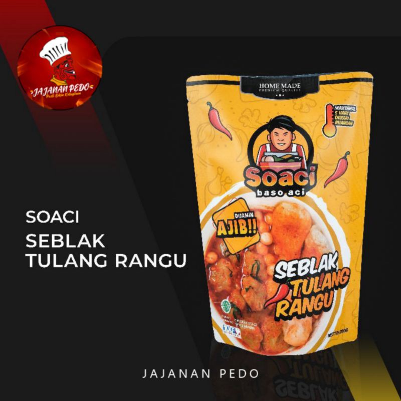 

Soaci Seblak Tulang Rangu /Baso Aci Seblak /Seblak Tulang Rangu