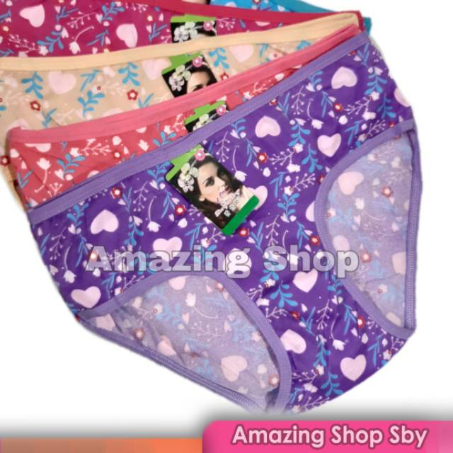 CD Undies Celana Dalam Wanita Import Motif Cewek Murah