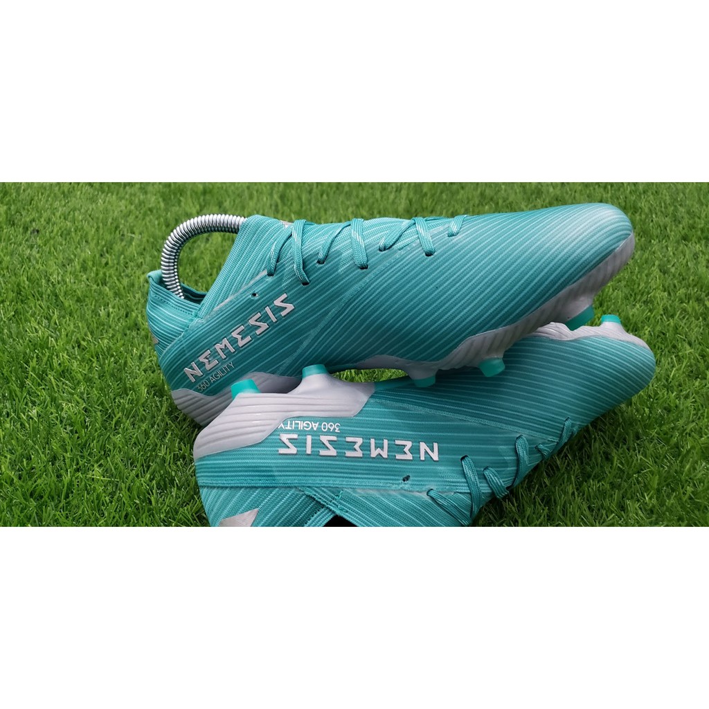 Soccer Adidas Nemeziz 19.1 FG - Energy Blue Silver