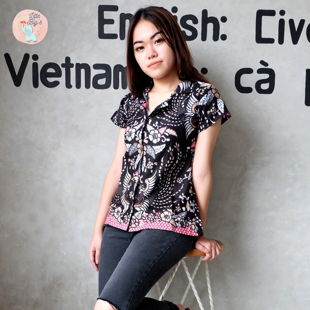 CUCI GUDANG Promo/Sale Top batik cewek/ atasan batik cewek/ batik kantor/ batik murah
