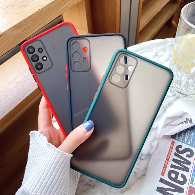 CASE MATTE SAMSUNG GALAXY A32 5G TRANSPARAN FUZE MACARON MY CHOICE - FA