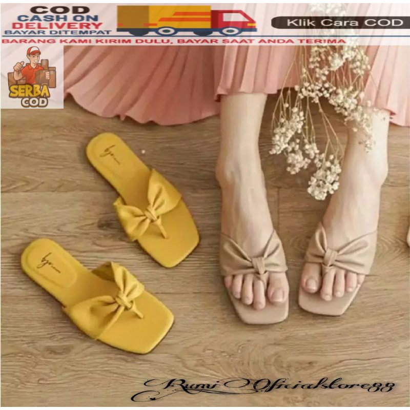 sandal wanita jepit teplek fashion jepit pita