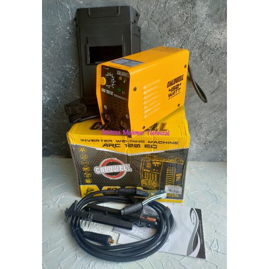 CALDWELL ARC 120 EC Inverter Trafo Las Welding Machine 450 Watt 120EC