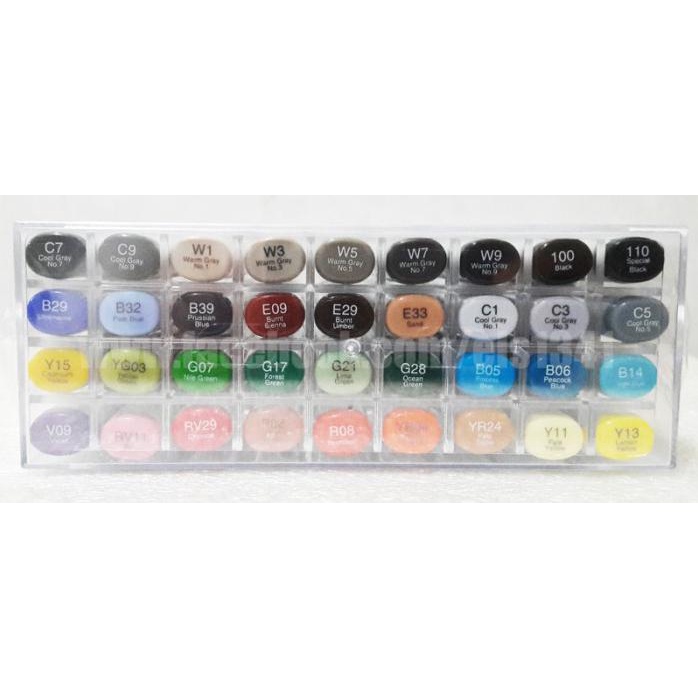 

COPIC SKETCH 36 COLORS SET