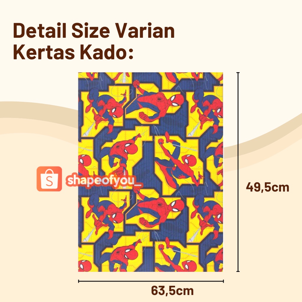 Kertas Kado Paper Art Special Gift Kartu Ucapan Premium Original Motif Lucu Bervariasi Cute Tebal Kertas Hadiah Hari Raya Ulang Tahun Graduation Kertas