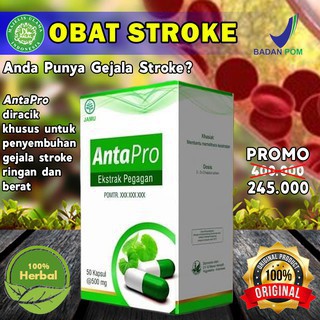 

Obat Stroke Herbal Ampuh Antapro Bharata