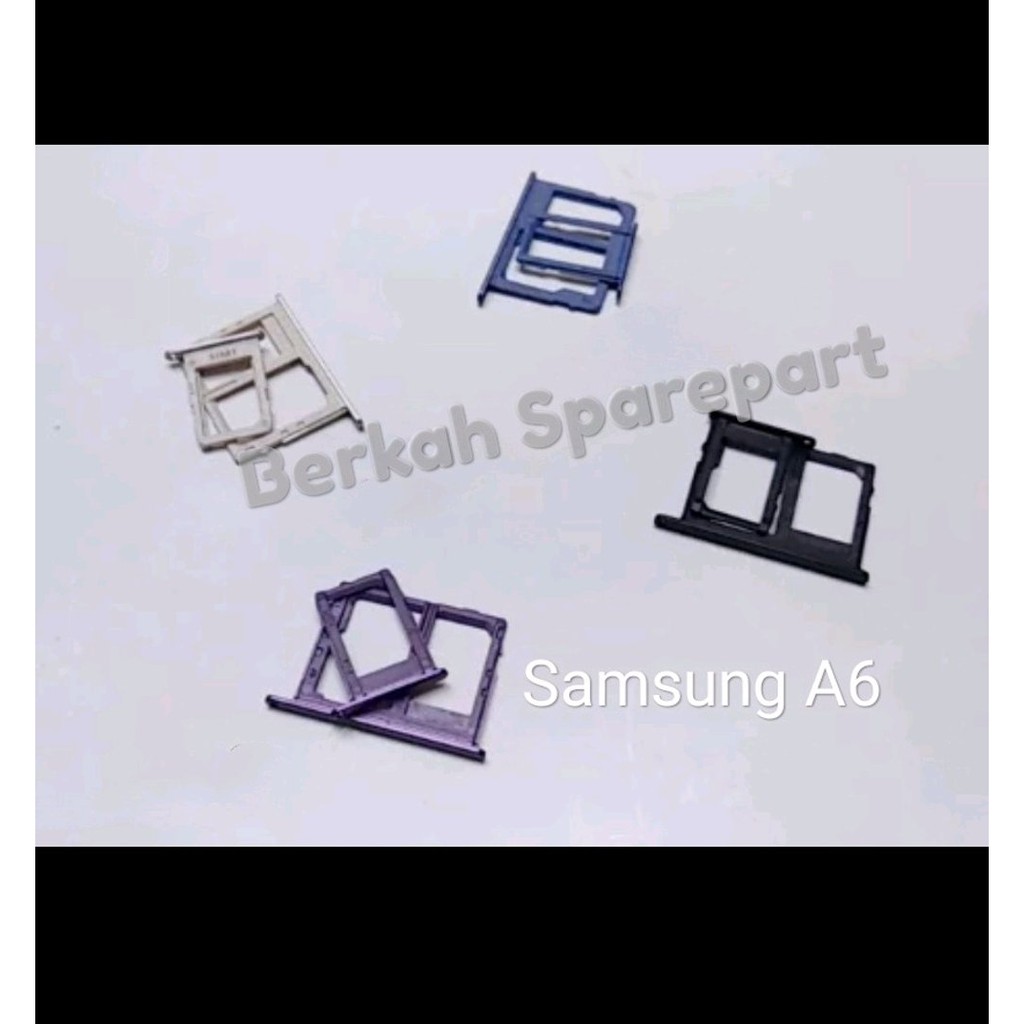Simtray sim tray Slot sim Tempat Sim card Samsung A6