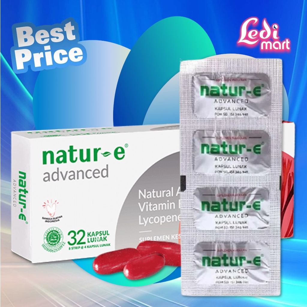 ORIGINAL Natur-E Vitamin Series Isi 16s ATAU 32s / Natur E / LEDI MART