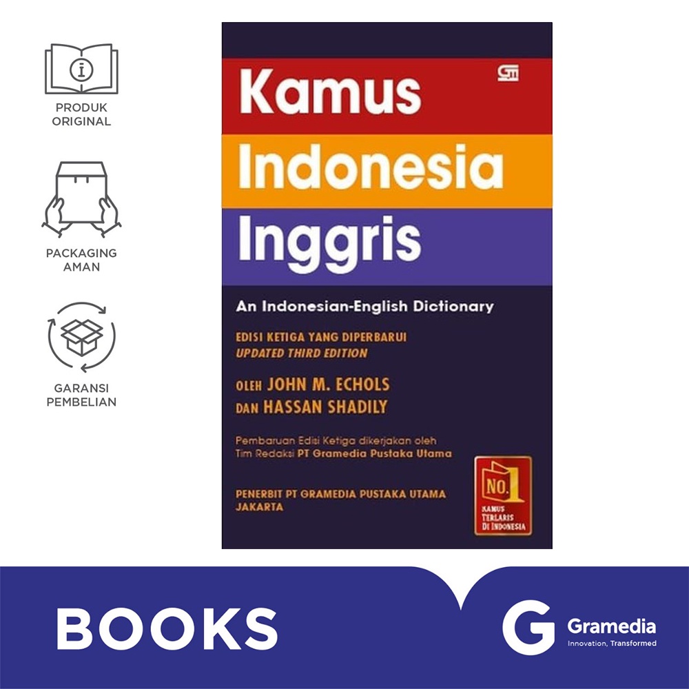 Kamus Indonesia - Inggris Edisi Ketiga Yang Diperbarui ( SC )