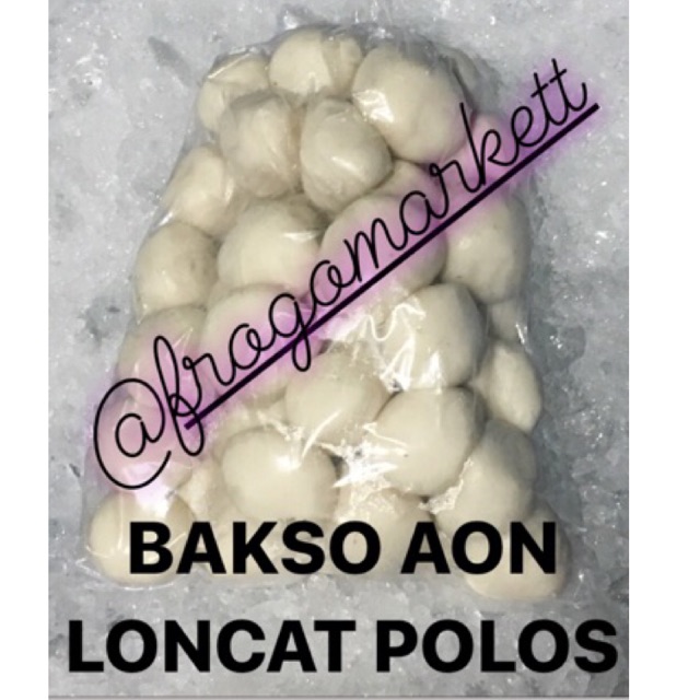 

Baso Ikan Aon Loncat Polos (Isi 50pcs)