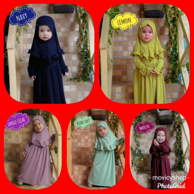 STELLA DRESS BAJU GAMIS ANAK