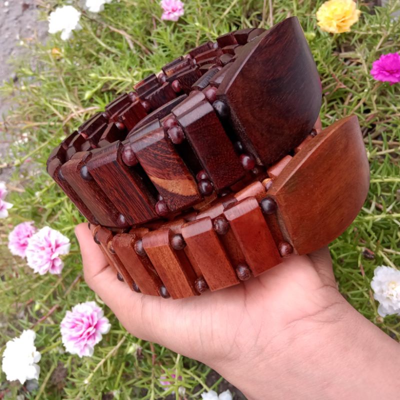 Ikat Pinggang Pria Kayu Galih Asem &amp; Kayu Setigi Asli, Gesper Pria