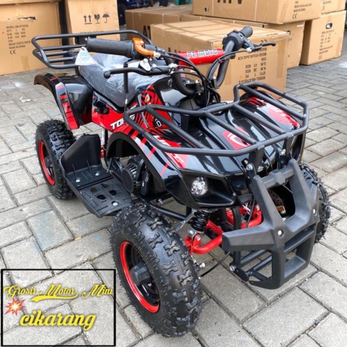Unik ATV HUNTER DOUBLE STARTER 50CC MESIN 2TAK Ring 6 Limited