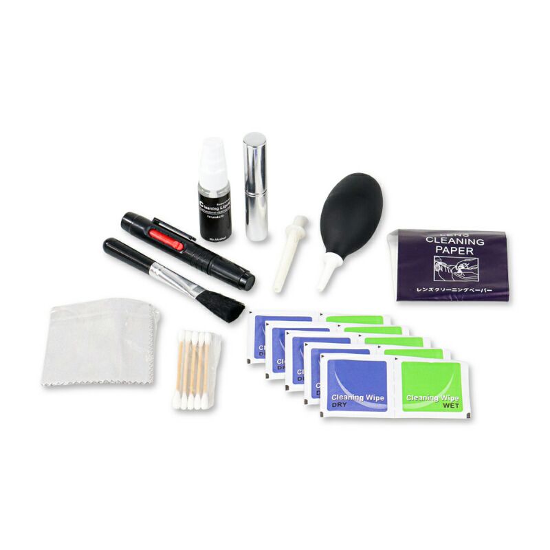 M Set Pembersih Kamera Camera Cleaning Kit 18 in 1 Willkey 19452 Black