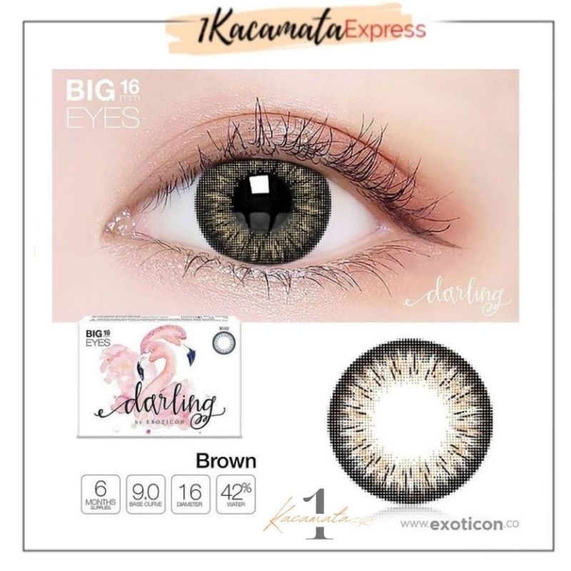 SOFTLENS WARNA EXOTICON X2 DARLING NEW COLOR