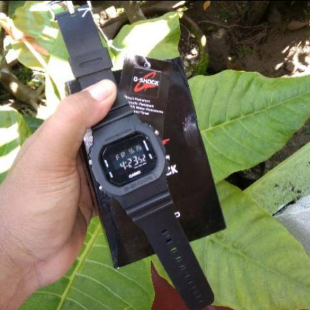 Jam Tangan Gshock Digital Full Black Include Box Gshock