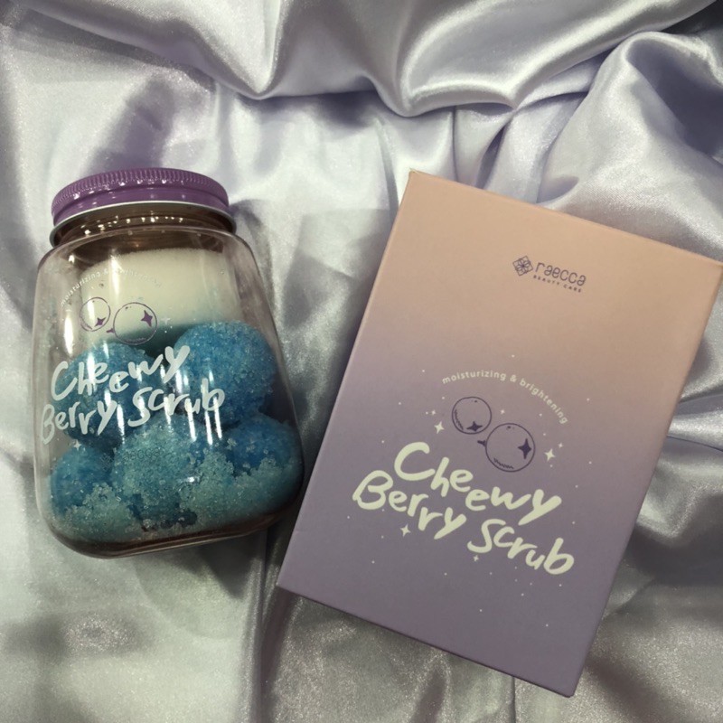 raecca berry scrub ( preloved isi 7)