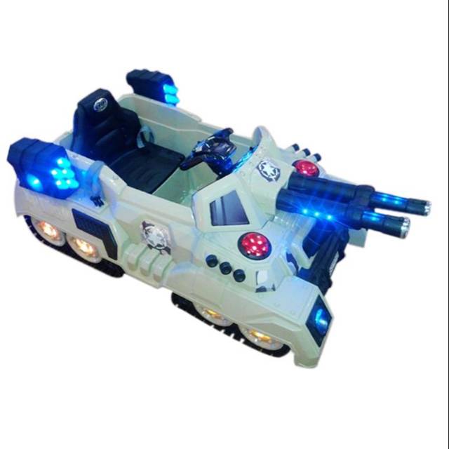 Terbaru Mainan aki Tank Baja Jumbo