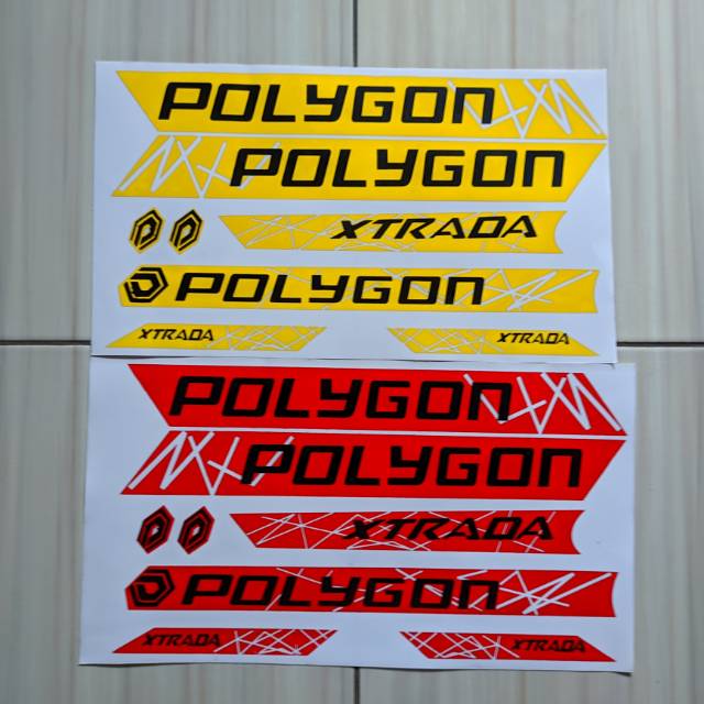  Stiker  Decal Sepeda  Polygon  Xtrada  Shopee Indonesia