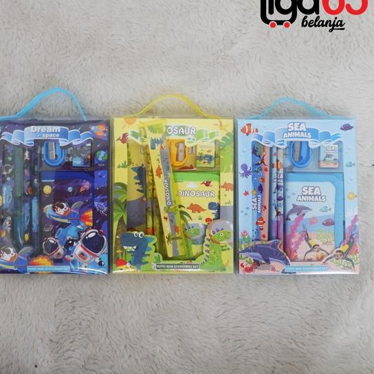 

Seller Resmi 365 STATIONERY SET #41017 Alat Tulis Anak Bentuk Lucu
