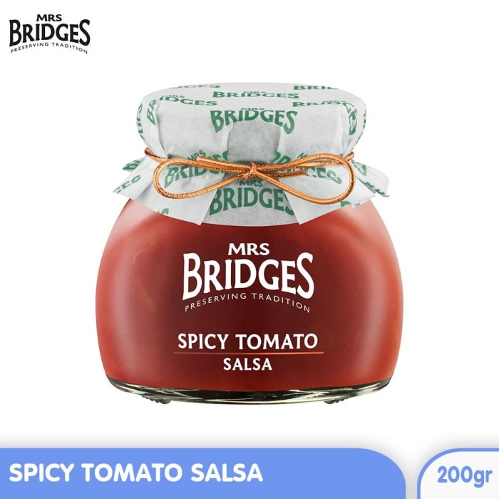 

mrs bridges spicy tomato salsa 180gr | saus | sauce | tomato