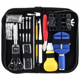 [Bisa COD] Peralatan Reparasi Jam Tangan Watch Repair Tool Kit Set