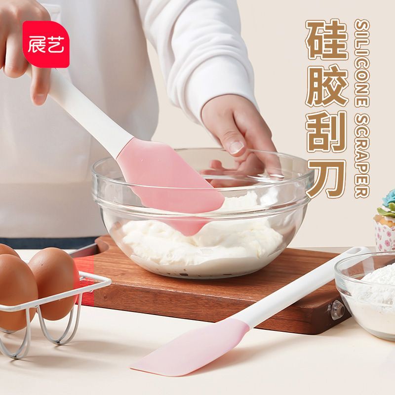 Zoe Silicone pink spatula 28cm tahan panas