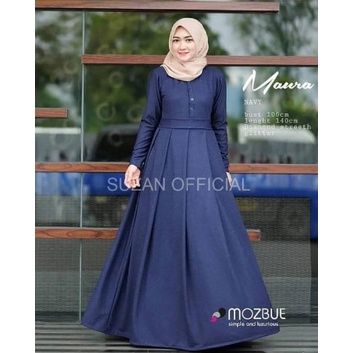 Maura dress muslim terbaru 2022