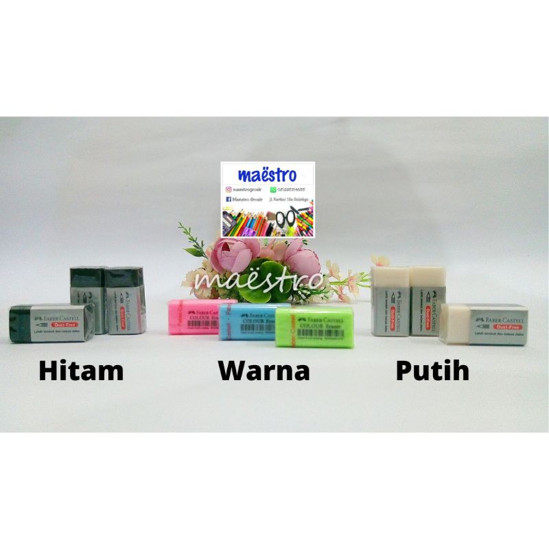 

Pengapus FaberCastell / Setip Murah / Penghapus Pensil