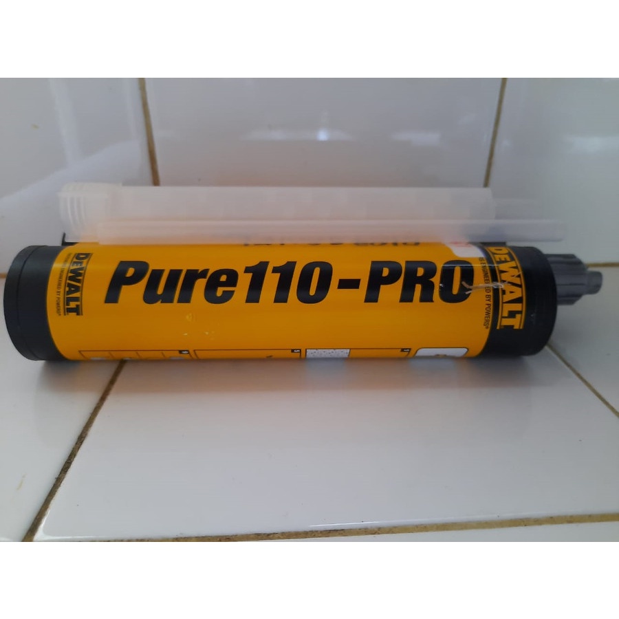 Dewalt Pure110 Pro 620mL Angkur Epoxy Beton Anchor DEWALT PURE 110 Pro 620 ml