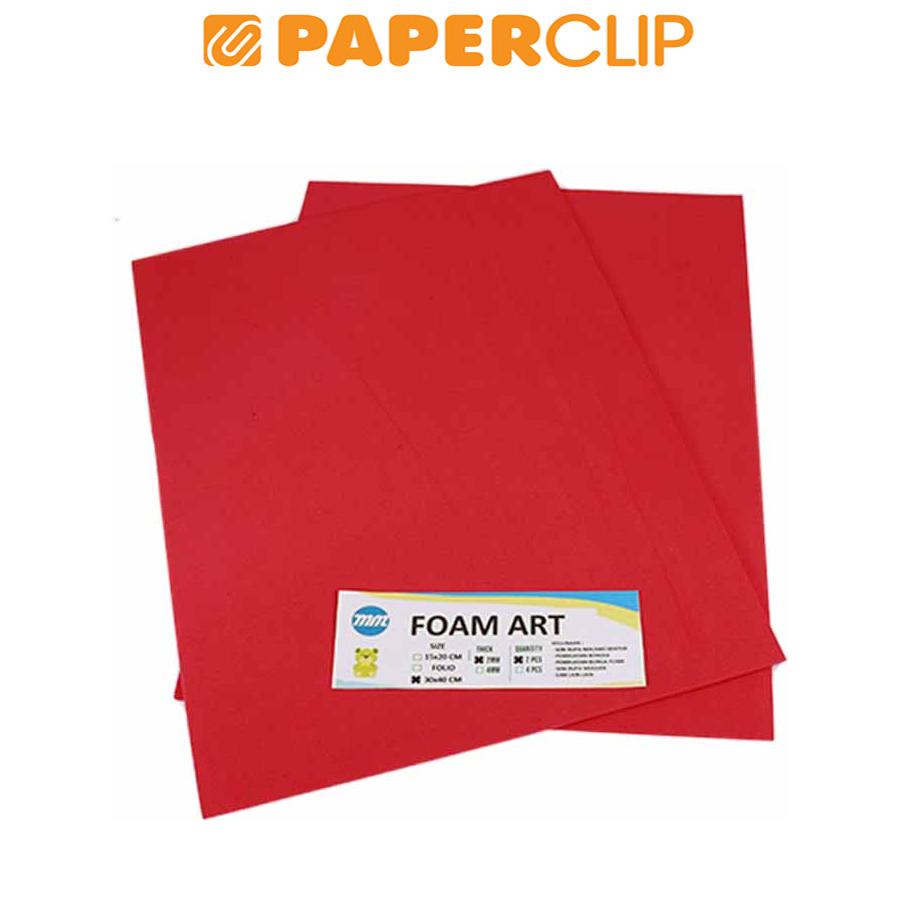 

CREAT FOAM 30*40 CM RED