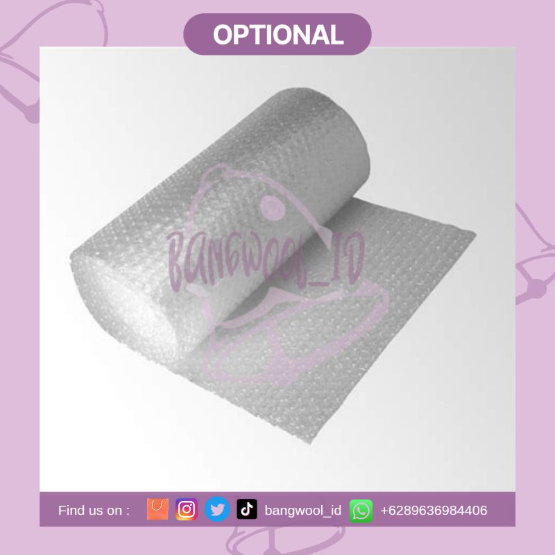 

EXTRA BUBBLE WRAP DAN BOX