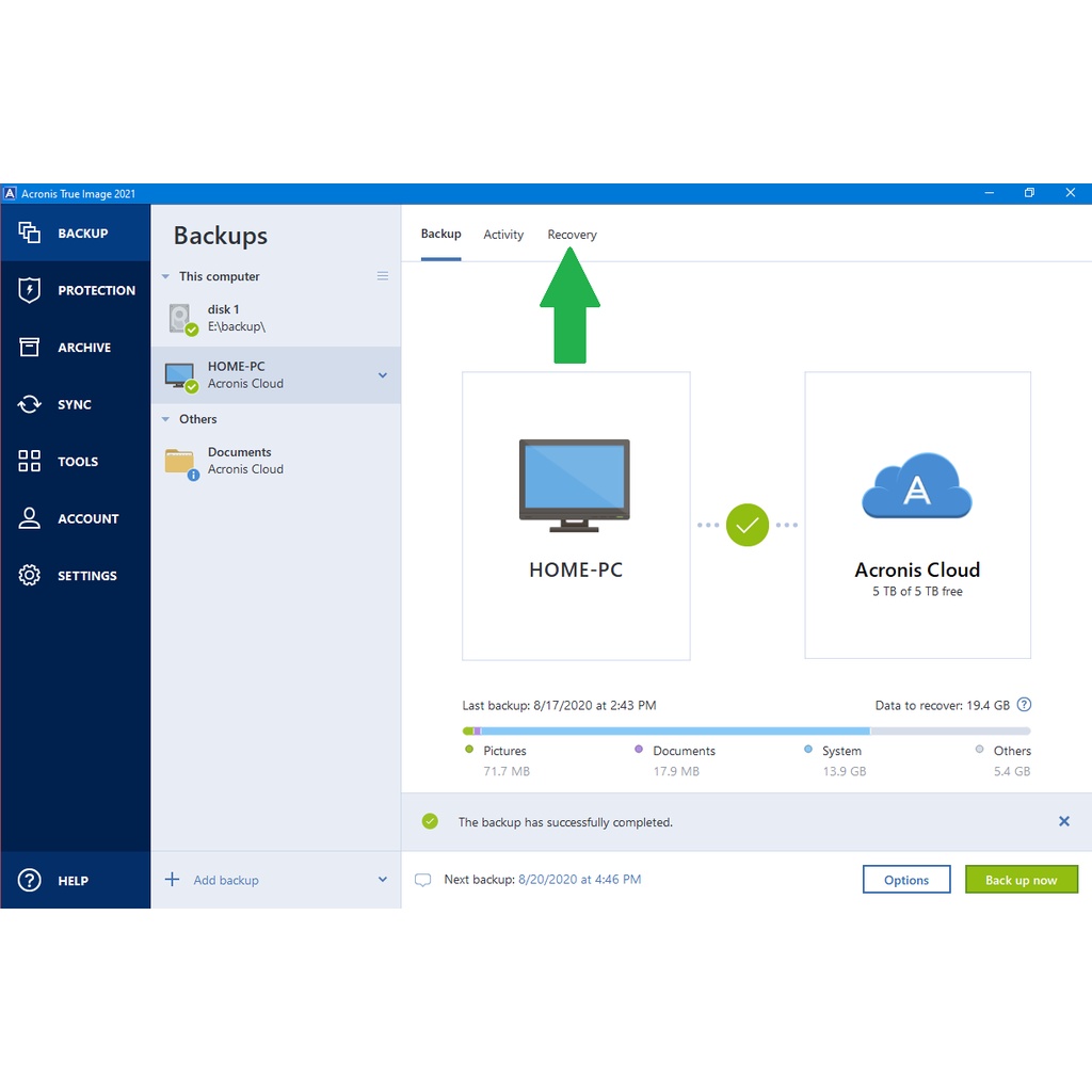 Acronis True Image 2021 lisensi lifetime full version Software untuk melindungi Data Hardisk komputer / laptop