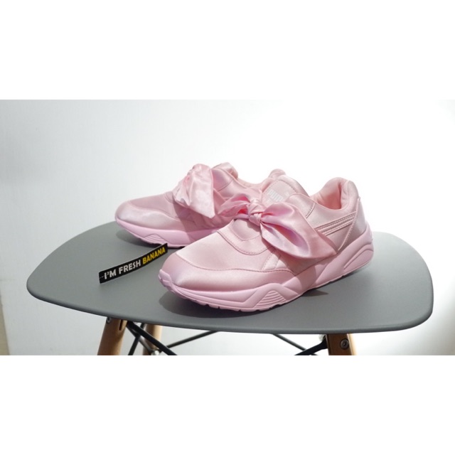 Sepatu Puma Bow Pita Soft Pink Rihanna Rihana X By Creeper Sepatu Puma Bow Pita Soft Pink Rihanna Rihana X By Creeper