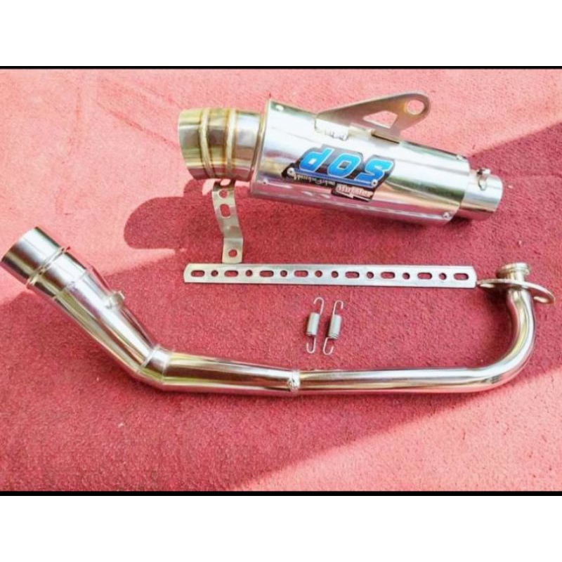 knalpot dos muffler beat mio scoopy fino vario spacy genio