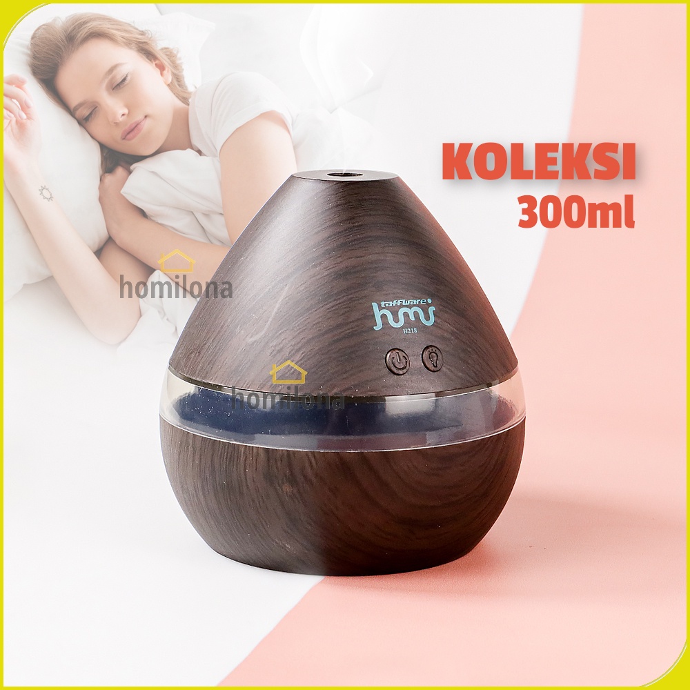 Koleksi 300ml Aromatherapy Humidifier Diffuser Essential Oil Aromaterapi