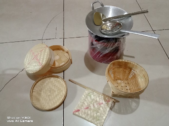 Masak Masakan Mini (pkt A) Mainan Anak Perempuan Alat Alat Dapur  - 8 Barang