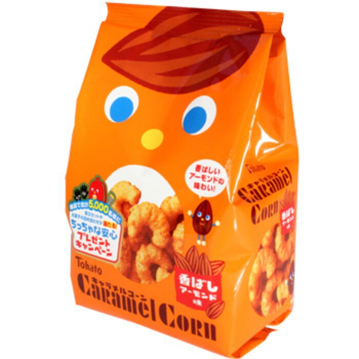 

Tohato Caramel Corn Almond Japan Snack Snek Jagung Karamel Import