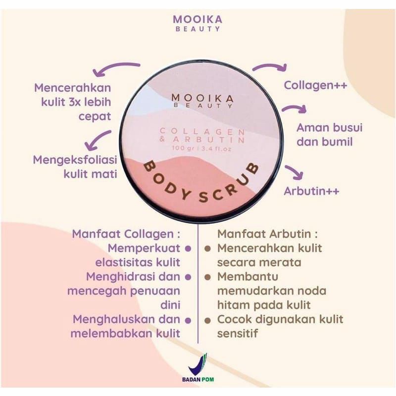 (READY) MOOIKA BEAUTY SCRUB BODY WHITENING