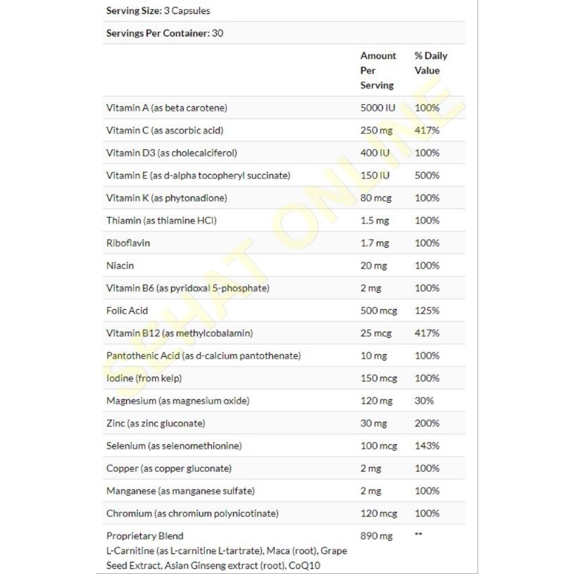 FertilAid for Men 90 Kapsul + Countboost 60 Kapsul