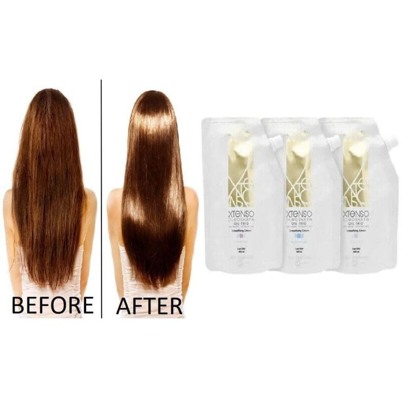 LOREAL XTENSO 400 ML PELURUS RAMBUT/SMOOTHING RAMBUT