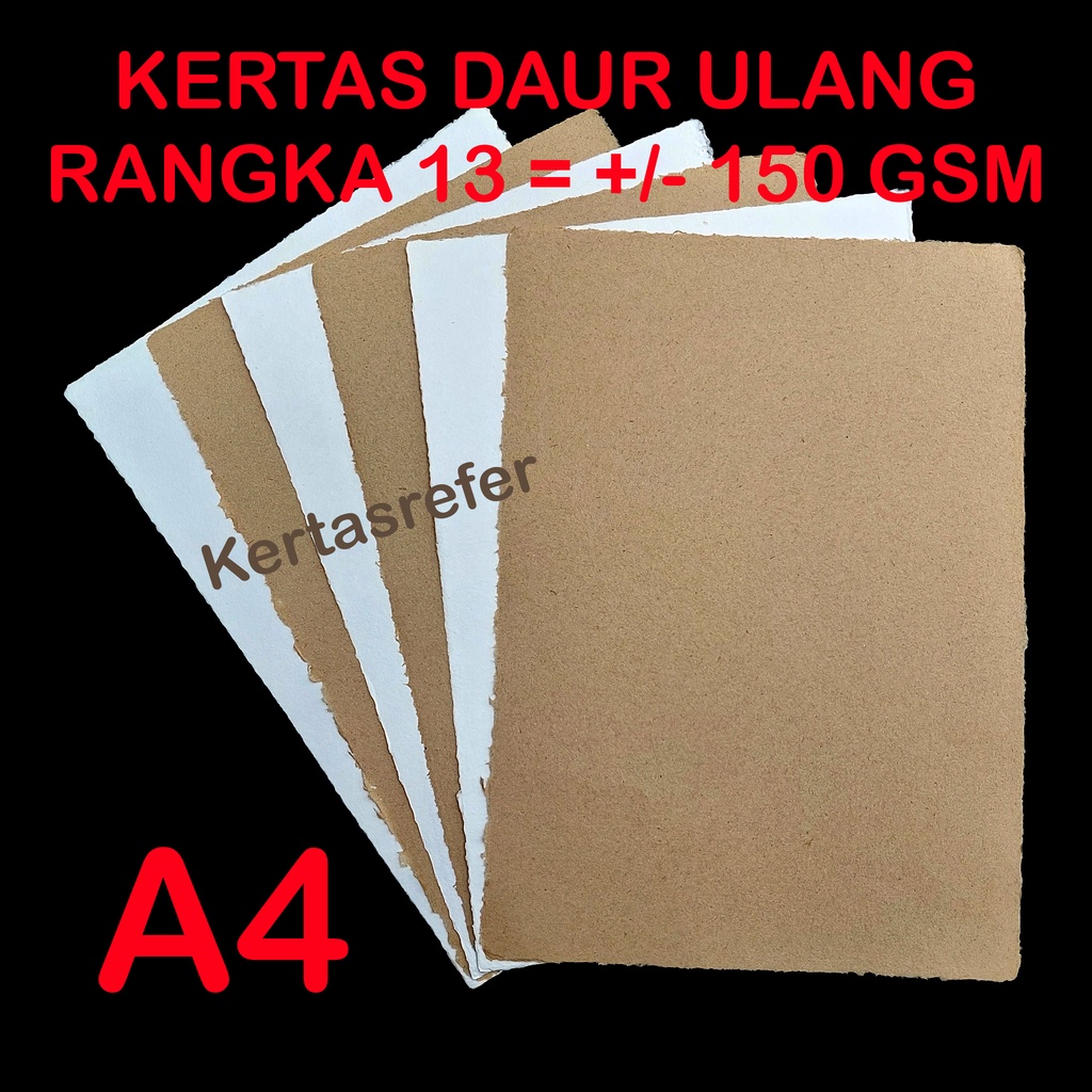 Jual Kertas Daur Ulang A Rangka Indonesia Shopee Indonesia