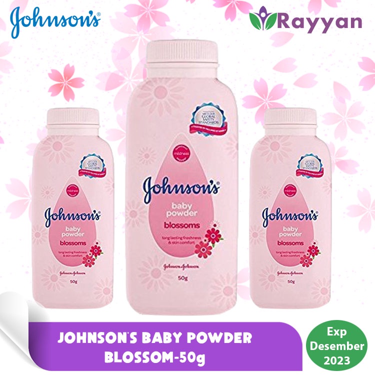 Johnson's Baby Powder Blossom 50 g Harum Wangi | Bedak Bayi Johnson's | Bedak Bayi Lembut