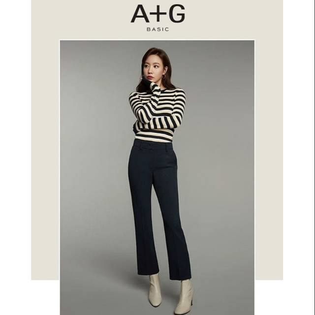 A+G Basic Lycra Tension Pants Termurah