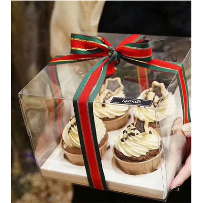 

JGO pita natal / ribbon hias kado meter kain design christmas