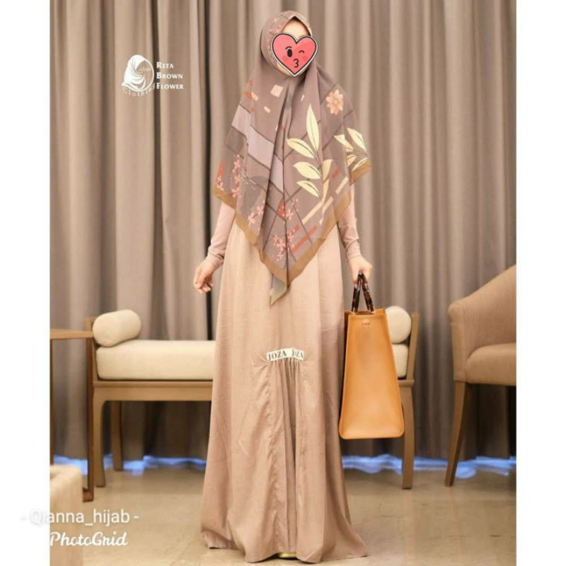 Reta  Series By Joza Clothing ( Set khimar)