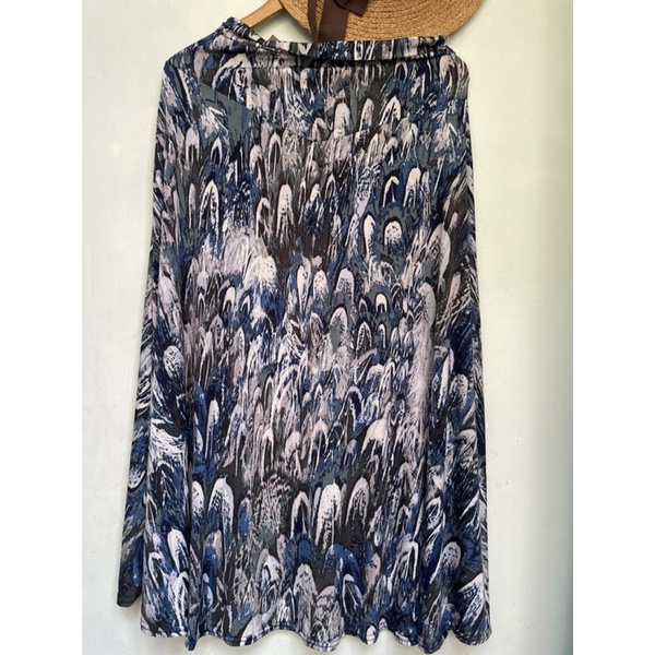 Rok Panjang bahan jatuh