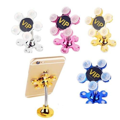 VIP HOLDER / STAND HP HOLDER BUNGA FLOWER HOLDER PHONE VIP UNIVERSAL FLEXIBLE 360