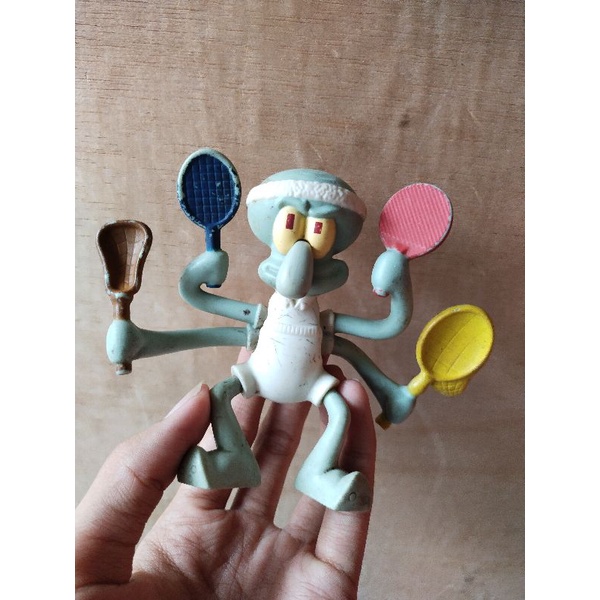 Action figure Spongebob McDonald Spongebob Happy Meal Patrick MCD Murah Meriah-Squidward Raket