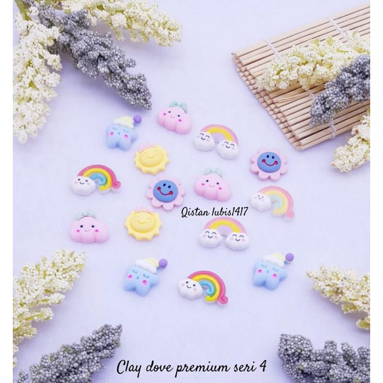 Clay dove mix model/ 100 pcs